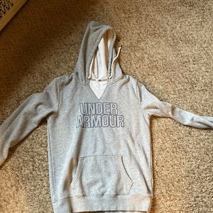 Under Armour Grey Hoodie Size Medium